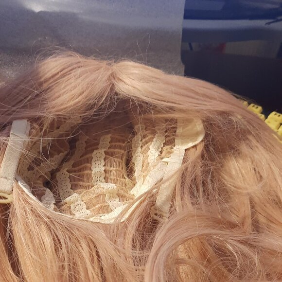 NEW ! Women 37 Inch Long Wig Straight Light Blonde main image 6